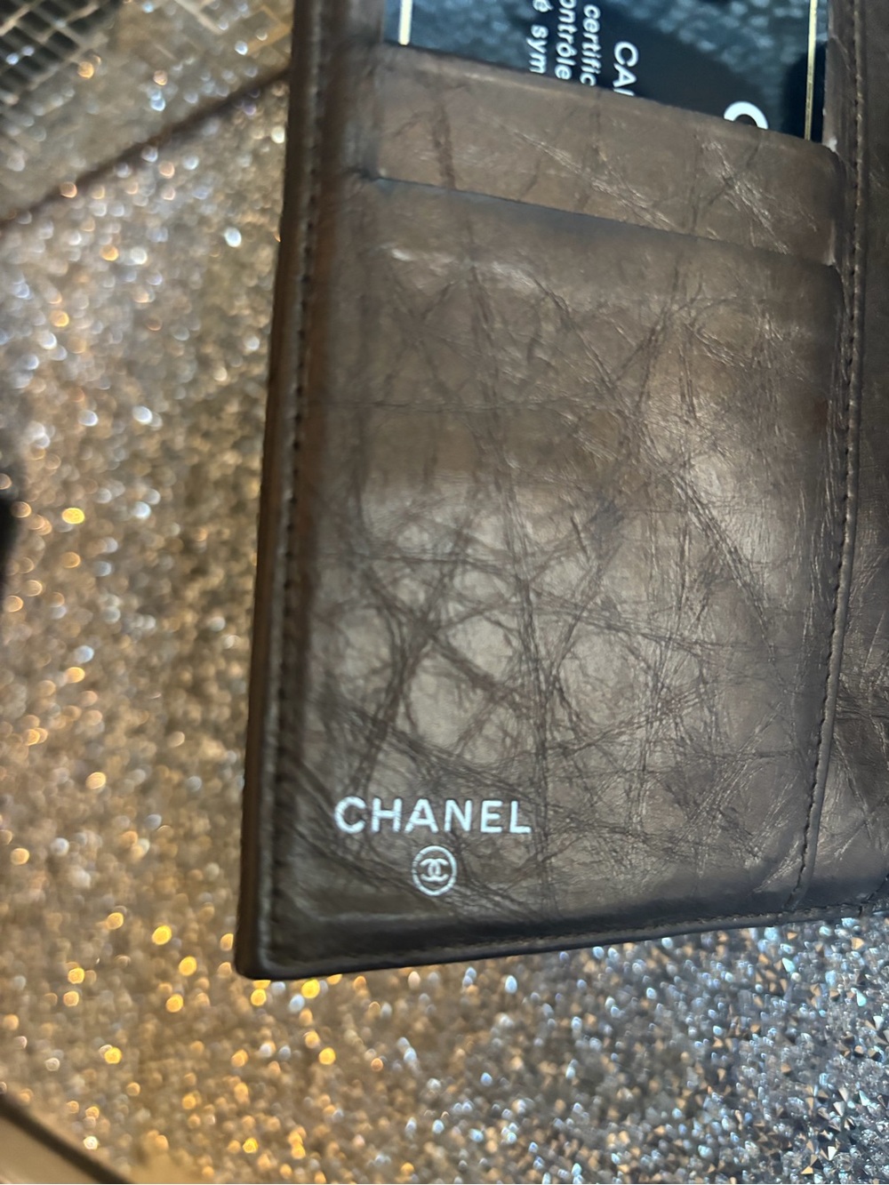 ⭐️Chanel‎ Quilted Leather Wallet - Metallic Gold - Picture 6 of 16